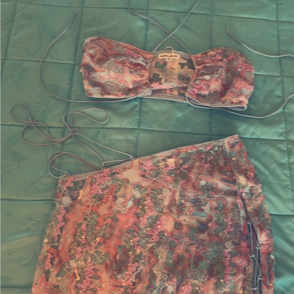 For Love and Lemons two piece Monique set. - Picture 8 of 8